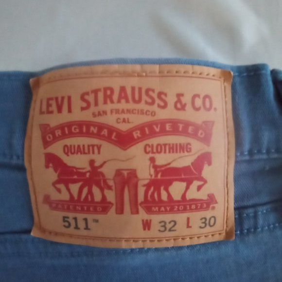 Levi's 511 blue jeans Size 32 x 30 - Picture 4 of 9